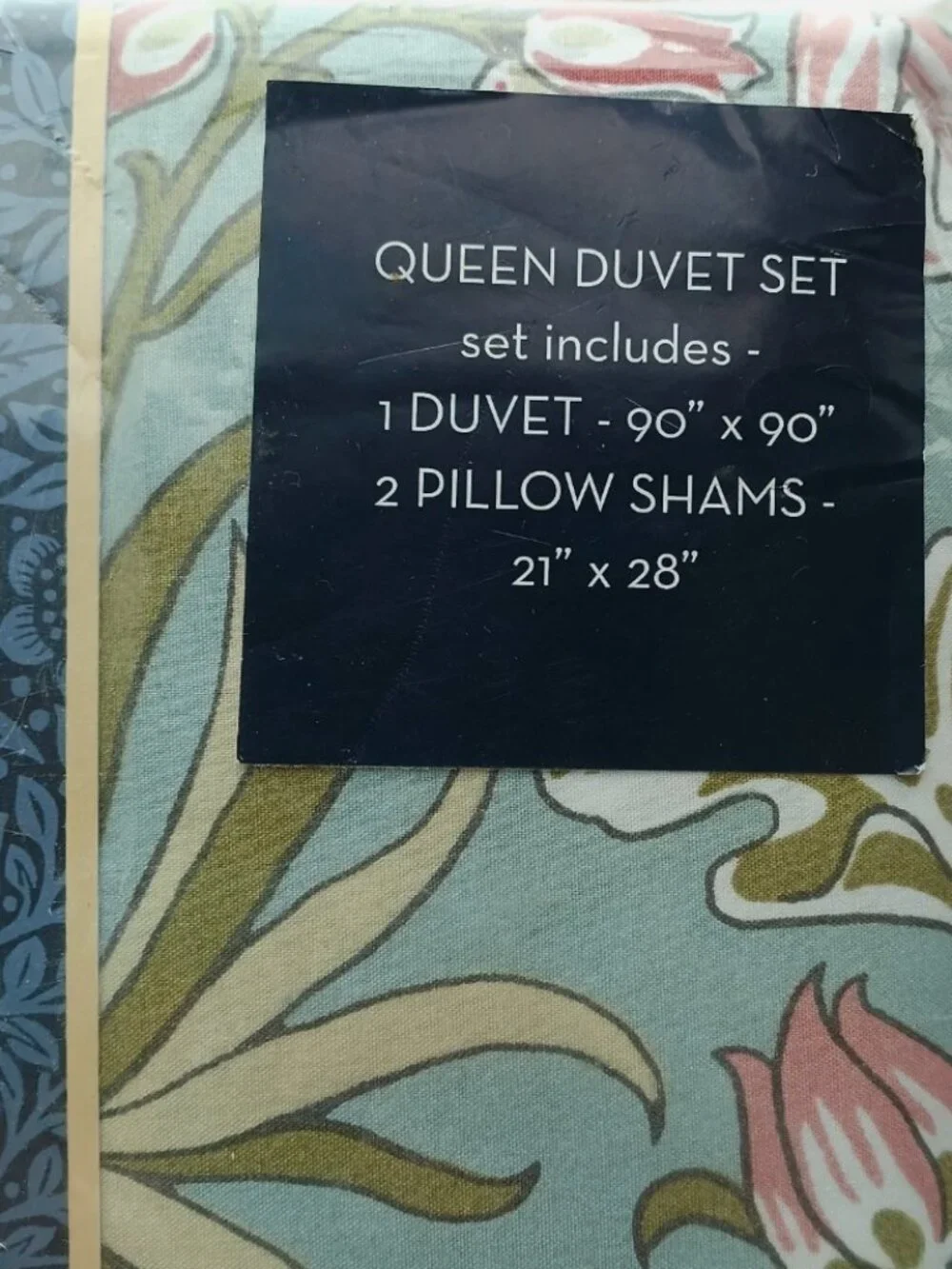 NWT William Morris at Home duvet cover